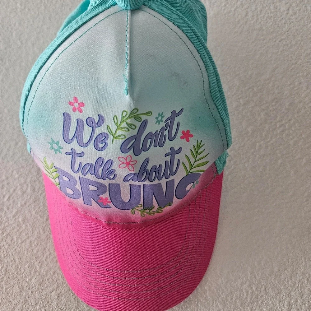 Disney Encanto We‎ Don't Talk About Bruno girls' cap toddler sz